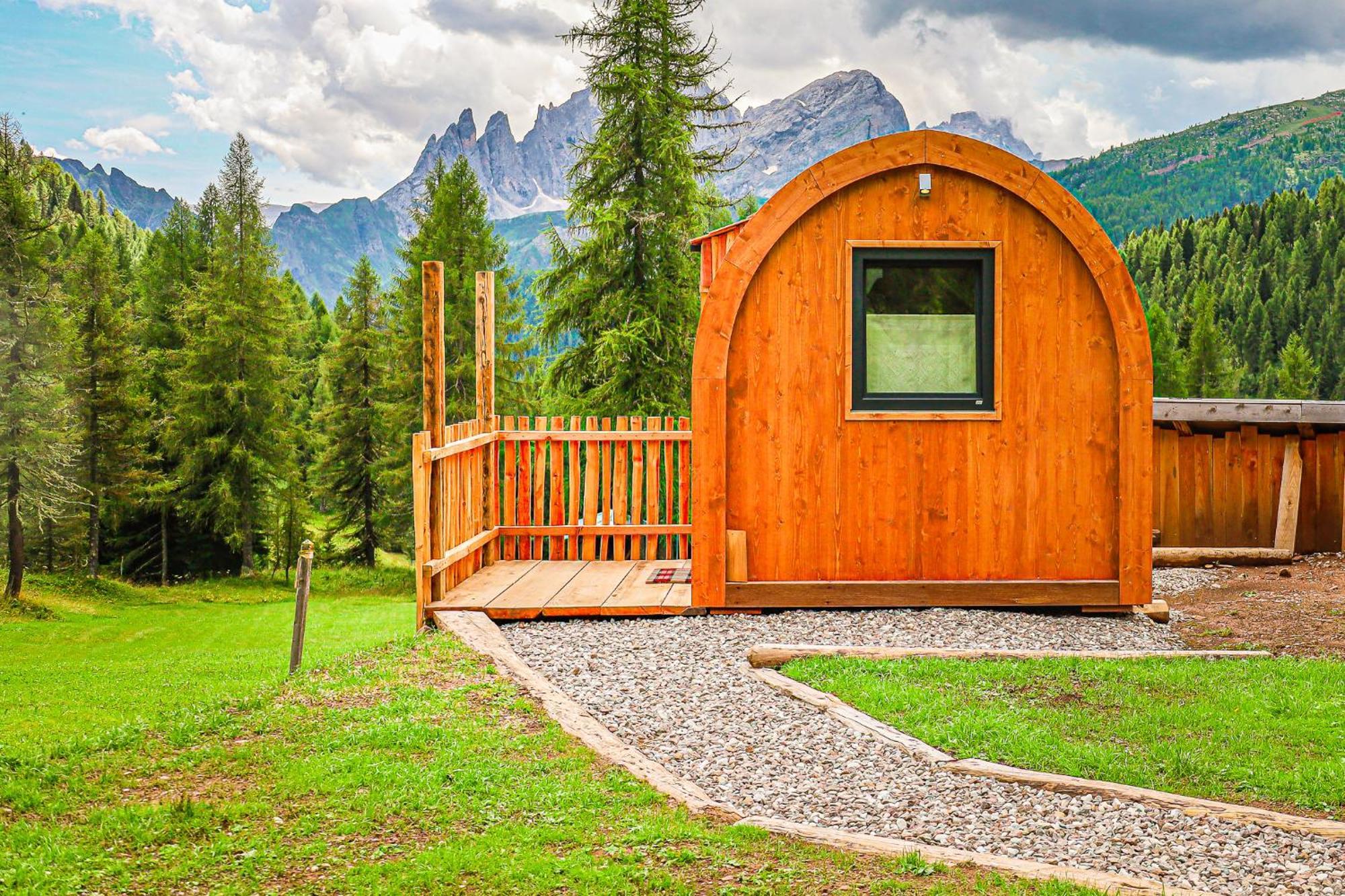 Rifugio Flora Alpina Hotell Passo San Pellegrino Eksteriør bilde