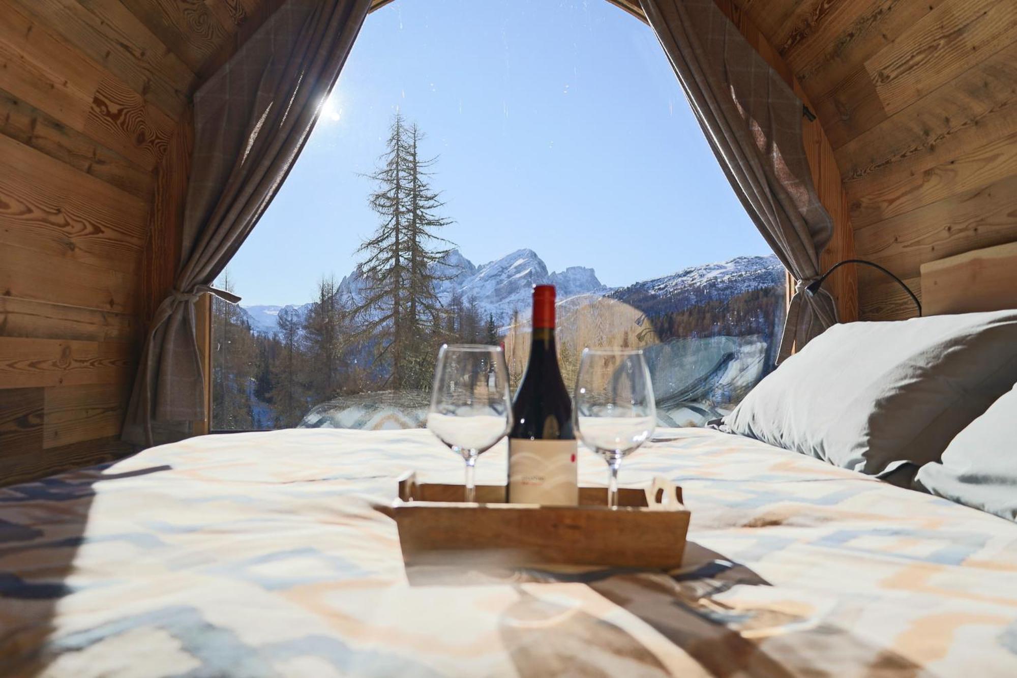 Rifugio Flora Alpina Hotell Passo San Pellegrino Eksteriør bilde